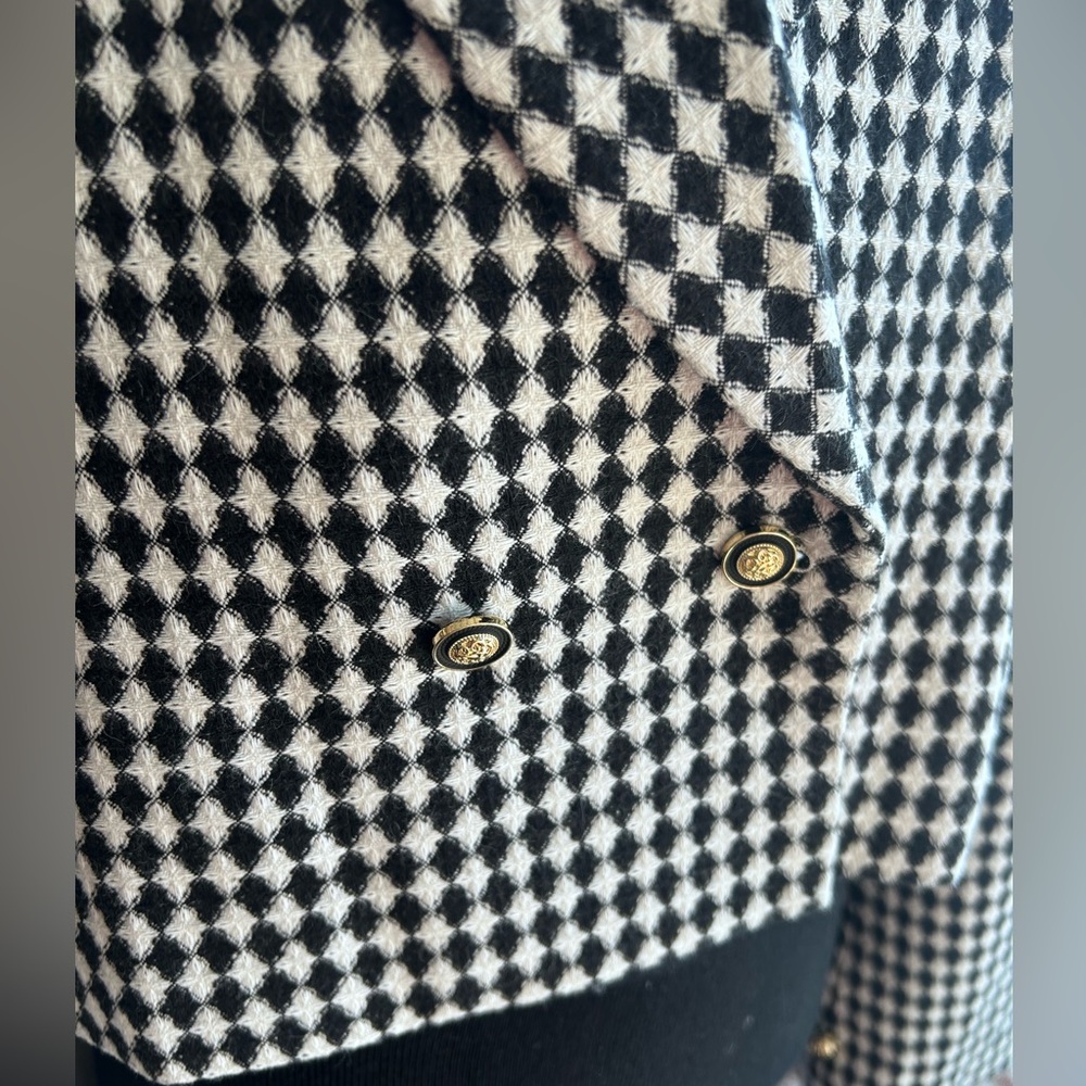 Lulus Checkered Blazer - Picture 3 of 6